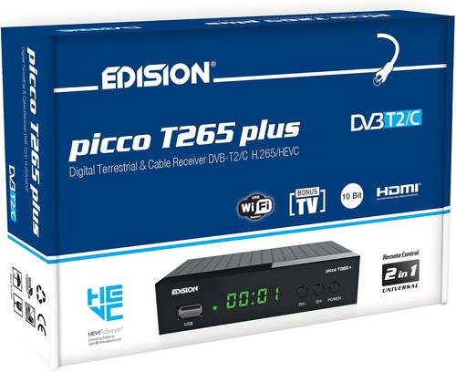 Edision picco t265 dvb c - picco, t265+