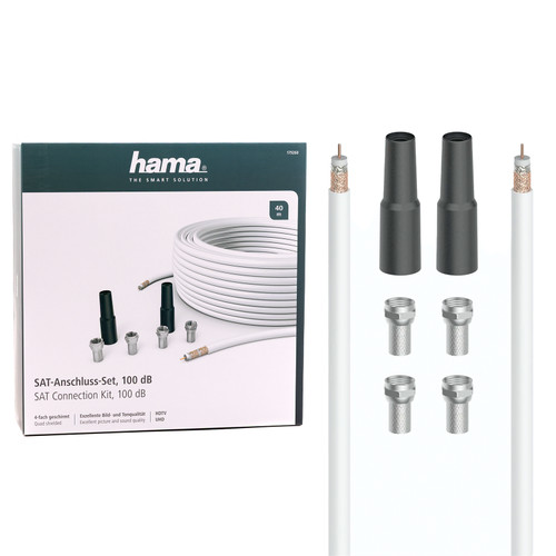 Hama sat anschluss set 40m - sat, 100